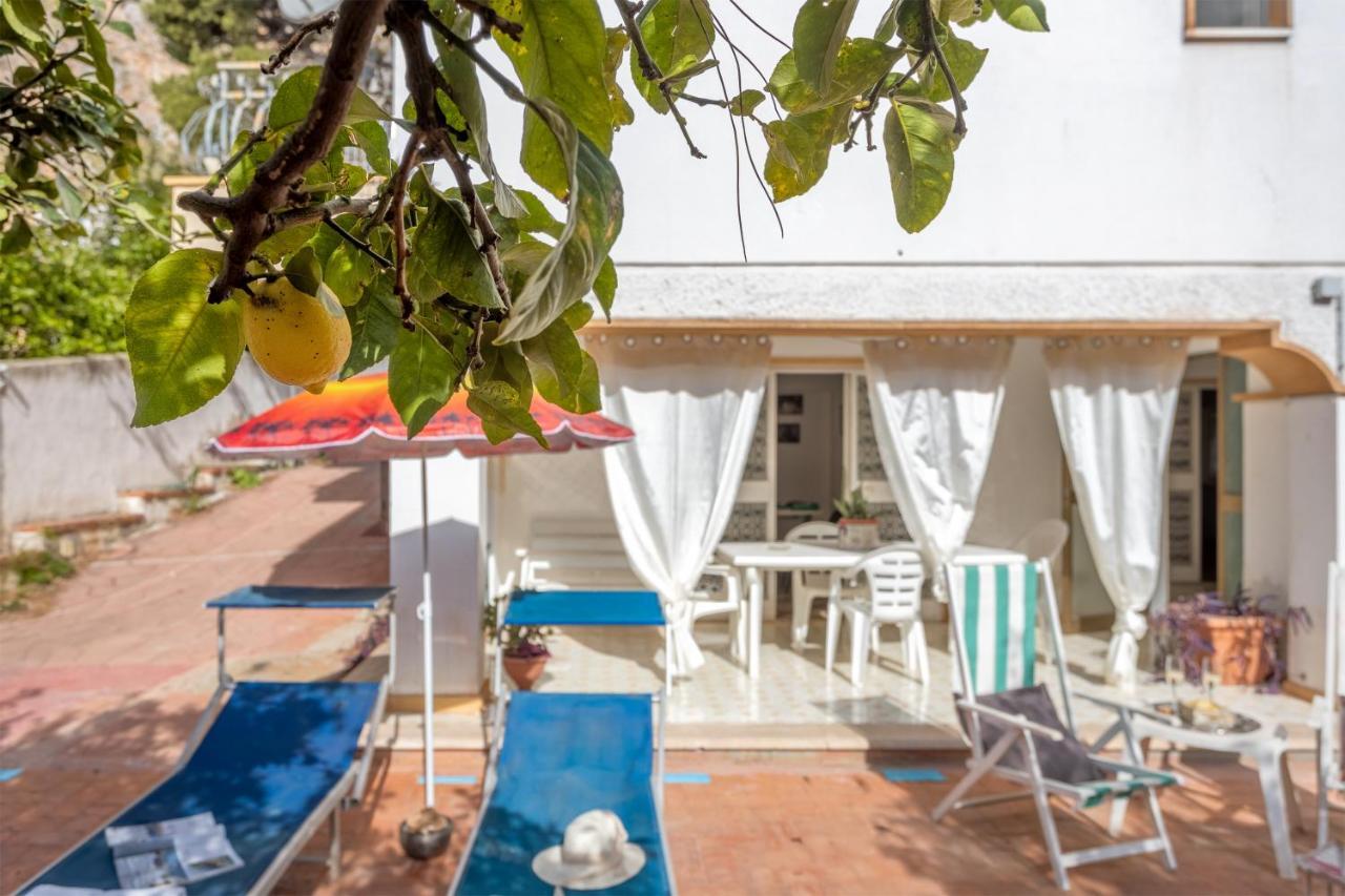 Casa In Villa A Mondello-700M Dal Mare Palermo Ngoại thất bức ảnh