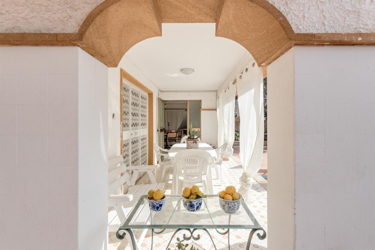 Casa In Villa A Mondello-700M Dal Mare Palermo Ngoại thất bức ảnh